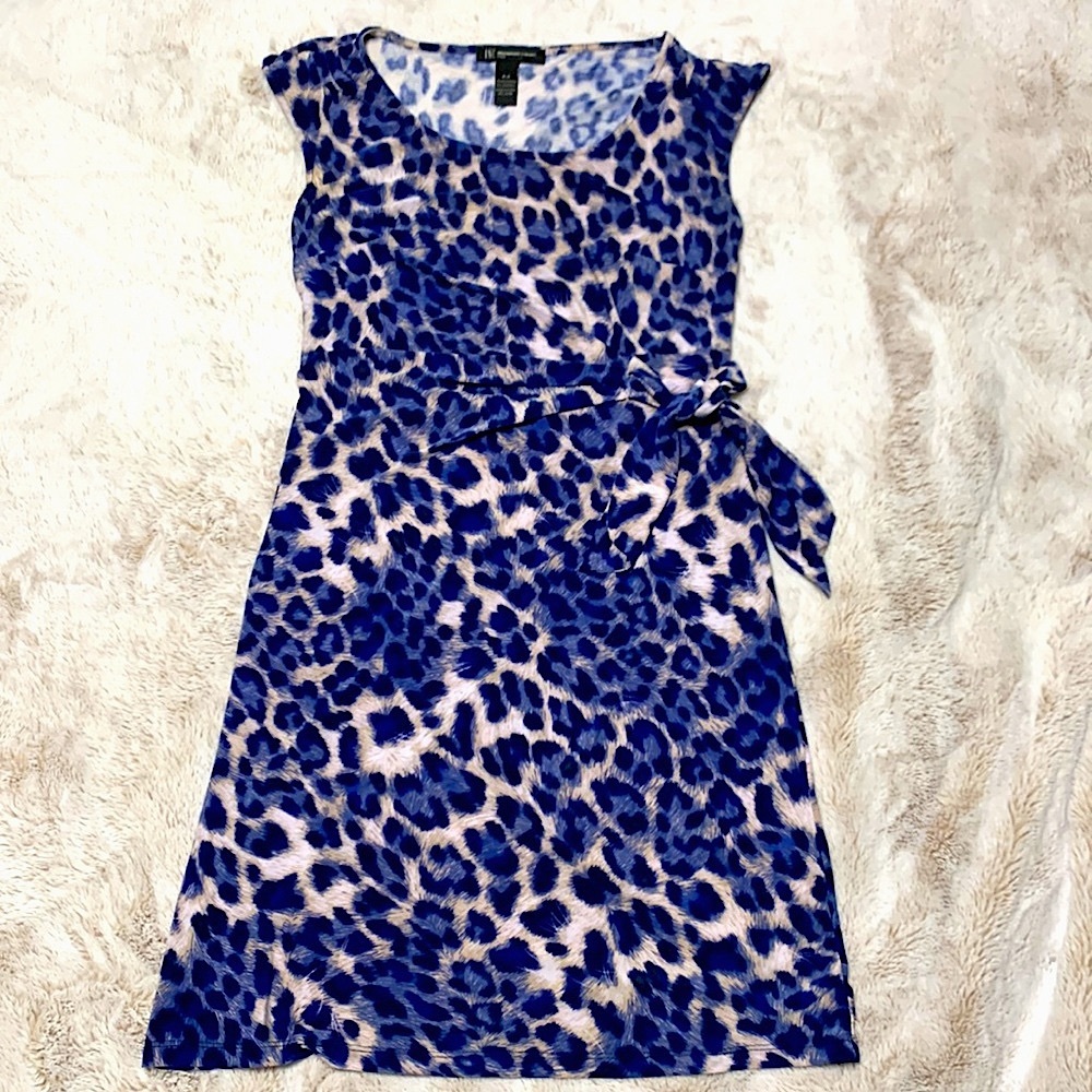 INC leopard print dress